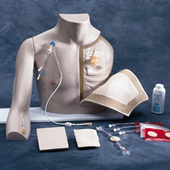 Outser tissue flap of peeled back. Torso and accesssories